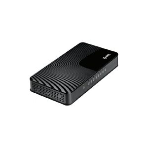 ZyXEL Communications Zyxel GS-108S v2 - Switch - ikke administreret - 8 x 10/100/1000 - desktop