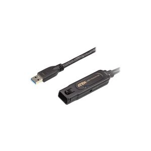 ATEN Technology Aten USB3.0 Active Extender. A M/F. Black. 10m