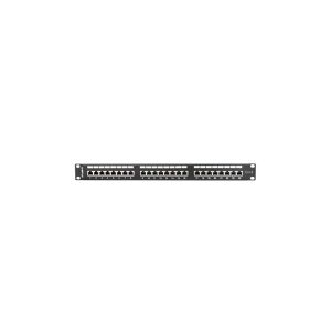 Lanberg Patch panel PPS6-1024-B 1U 6 24 x RJ-45 - RJ-45, RJ-45, Cat6, Sort, Metal, 1U, 442 mm