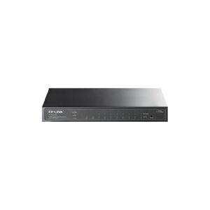 TP-Link TL-SG2210P 8-Port Gigabit Smart PoE Switch with 2 SFP Slots - Switch - Administreret - 8 x 10/100/1000 + 2 x SFP - desktop - PoE (53 W)