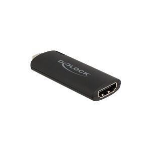 Delock - Videooptagelsesadapter - USB-C 2.0 - sort