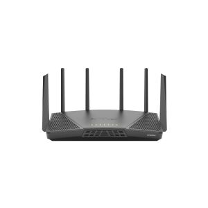 Synology RT6600AX - - trådløs router - 4-port switch - 1GbE, 2.5GbE - WAN-porte: 2 - Wi-Fi 6 - Tri-Band