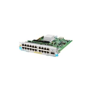 HPE - Ekspansionsmodul - Gigabit Ethernet (PoE+) x 20 + 40 Gigabit QSFP+ x 1 - for HPE Aruba 5406R, 5406R 16, 5406R 44, 5406R 8-port, 5406R zl2, 5412
