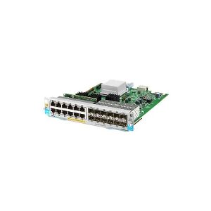 HPE - Ekspansionsmodul - Gigabit Ethernet (PoE+) x 12 + Gigabit SFP x 12 - for HPE Aruba 5406R, 5406R 16, 5406R 44, 5406R 8-port, 5406R zl2, 5412R, 5412R 92, 5412R zl2