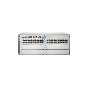 HPE Aruba 5406R 44GT PoE+ / 4SFP+ (No PSU) v3 zl2 - Switch - Administreret - 44 x 10/100/1000 (PoE+) + 4 x 1 Gigabit / 10 Gigabit SFP+ - monterbar på stativ - PoE+