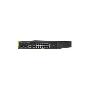 HPE Aruba 6000 12G Class4 PoE 2G/2SFP 139W Switch - Switch - Administreret - 12 x 10/100/1000 (PoE+) + 2 x Gigabit SFP + 2 x 1000Base-T - monterbar på stativ - PoE (139 W)