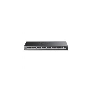 TP-Link TL-SG116P, Ikke administreret, Gigabit Ethernet (10/100/1000), Fuld duplex, Kan monteres på væggen