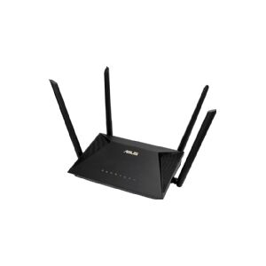 ASUS RT-AX1800U, Wi-Fi 6 (802.11ax), Dual-band (2,4 GHz / 5 GHz), Ethernet LAN, Sort, Bordplade router