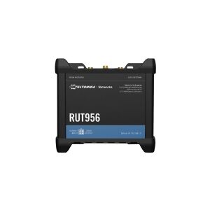 Teltonika RUT956 - Trådløs router - WWAN - 3-ports-switch - Wi-Fi - 2,4 GHz - 3G, 4G, 2G - DIN monterbar på skinne