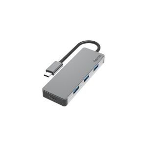 Hama - Hub - 3 x USB 3.2 Gen 2 + 1 x USB-C 3.1 Gen 2 - desktop