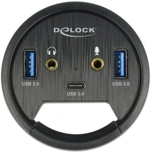 Delock Usb 3.0/usb-C In-Desk Hub - 5 Vejs