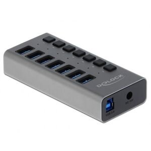 Delock Usb 3.0 Hub - 7 Vejs + Switch