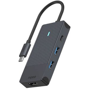 Rapoo Usb-C 3.2 Gen 1 Til Usb-A/usb-C/hdmi Hub - 4 Vejs