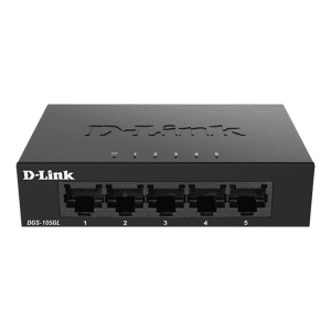 D-Link - 5 Ports Netværks Switch - 10/100/1000 Mbps