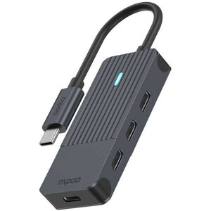 Rapoo Usb-C 3.2 Gen 1 Til Usb-C Hub - 4 Vejs