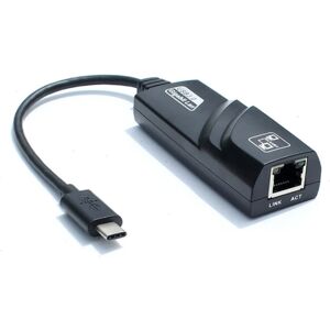 Northix USB-C til Ethernet-adapter Black