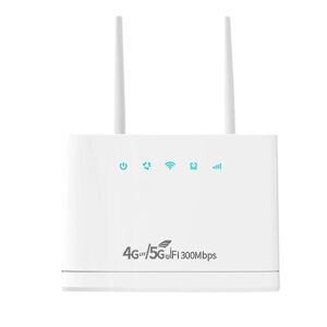 R311pro trådløs router - 4g/5g Wifi, 300mbps, simkort, Eu-stik