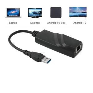 USB 3.0 HUB 10/100/1000 Mbps Usb til RJ45 Gigabit Ethernet LAN-netværksadapter til bærbar pc