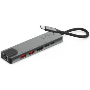 Linq 6-I-1 Pro Usb-C Multiport Hub, Space Grey