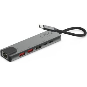 Linq 6-I-1 Pro Usb-C Multiport Hub, Space Grey