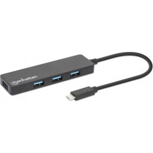 Manhattan 4port Usb Hub, Til Usbcport