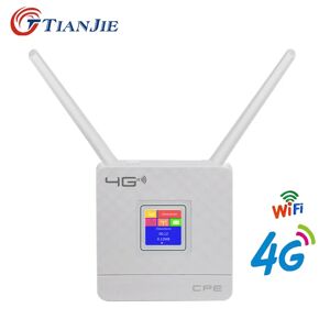 TIANJIE CPE903 ? routeur WiFi 3G/4G LTE CAT4  point d'acces mobile  carte sim  antenne externe pour camera