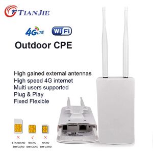TIANJIE – CPE905 routeur 4G intelligent  étanche  150Mbps  point d'accès pour la maison  RJ45  WAN