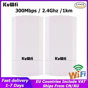 KuWFi-Routeur a pont sans fil  300Mbps  2.4G  1km  repeteur sans fil  amplificateur de signal WiFi