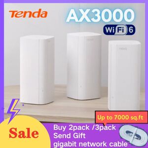 Routeur wifi AX3000 WAP 6 maille Tenda EX/MX12  2.4G 5 mesurz 3000mbps  repeteur de signal