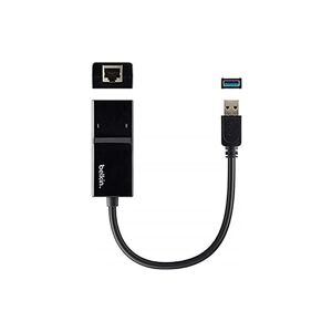 B2B048 - Adaptateur usb-a 3.0 vers Gigabit Ethernet (compatible avec Nintendo Switch), noir - Belkin - Publicité