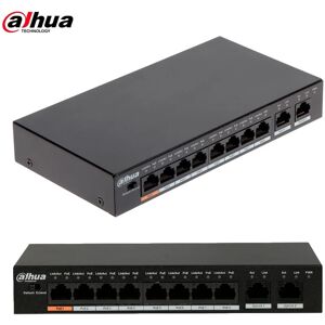 Switch poe réseau 8 ports Dahua RJ45 lan ethernet 10/100MBPS video surveillance - Publicité