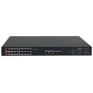 Dahua - Technology PoE PFS3220-16GT-240 network switch Unmanaged L2 Gigabit Ethernet (10/100/1000) Power over Ethernet (PoE) Black (PFS3220-16GT-240) - Publicité