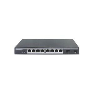 Digitus Professional DN-95344 - Commutateur - Géré - 8 x 10/100/1000 (PoE+) + 2 x Gigabit SFP (liaison montante) - de bureau - PoE+ (86 W) - Publicité