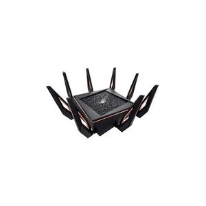 Asus gt-ax11000 rapture routeur gaming wi-fi 6 ai mesh / ax 11000 mbps triple bande ofdma et mu-mimo avec sécurité aiprotection pro à vie par trendmic - Publicité