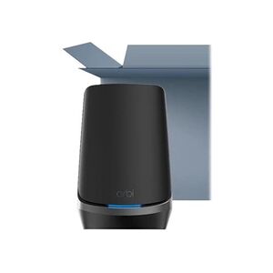 Netgear Orbi RBKE963B - Système Wi-Fi (routeur, 2 rallonges) - jusqu'à 6500 pieds carrés - maillage - 10 GigE, 2.5 GigE - Wi-Fi 6E - Multi-Bande - Publicité