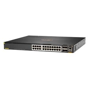 HP E Aruba 6300M - Commutateur - C3 - Géré - 24 x 1/2.5/5/10GBase-T + 4 x 1 Gigabit / 10 Gigabit / 25 Gigabit / 50 Gigabit SFP56 (liaison - Publicité