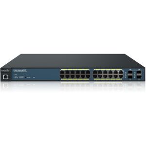 Neutron Series EWS1200-28TFP - Commutateur - intelligent - 24 x 10/100/1000 (PoE+) + 4 x SFP - Montable sur rack - PoE+ (410 W)