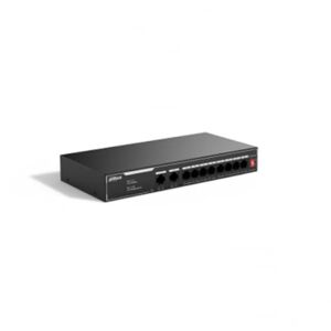 Dahua Switch IT  DH-SF1010LP COMMUTATEUR DE Bureau Non GÉRÉ 10 Ports avec POE 8 Ports - Publicité