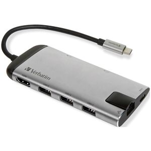 Verbatim Hub 8 en 1 USB C Verbatim Magenta