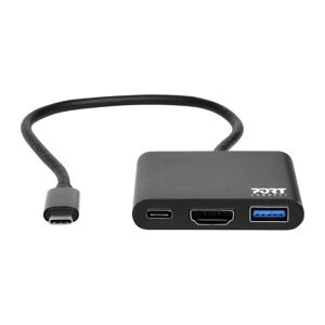 Port designs Station daccueil universelle USB-C 3 ports PORT