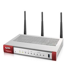Zyxel USG20W-VPN-EU0101F routeur sans fil Gigabit Ethernet Bi-bande (2,4 GHz / 5 GHz) Gris, Rouge Rose / blanc