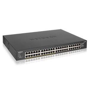 Netgear GS348PP Non-gere Gigabit Ethernet (10/100/1000) Connexion Ethernet, supportant l'alimentation via ce port (PoE) Noir