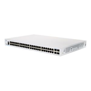 Cisco Systems CBS350-48T-4G-EU commutateur réseau Géré L2/L3 Gigabit Ethernet (10/100/1000) Argent