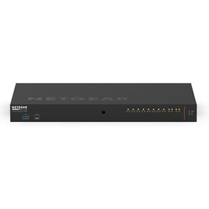 Netgear M4250-10G2XF-PoE++ Gere L2/L3 Gigabit Ethernet (10/100/1000) Connexion Ethernet, supportant l'alimentation via ce port (PoE) 1U Noir