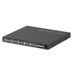 Netgear GSM4248P-100EUS commutateur réseau Géré L2/L3/L4 Gigabit Ethernet (10/100/1000) Connexion Ethernet, supportant l'alimentation via ce port (... Cyan