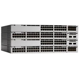 Cisco Systems Catalyst C9300-48P-E Géré L2/L3 Gigabit Ethernet (10/100/1000) Connexion Ethernet, supportant l'alimentation via ce port (PoE) Gris