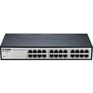 D-Link DGS-1100-24V2 Gere L2 Gigabit Ethernet (10/100/1000) 1U Noir, Gris