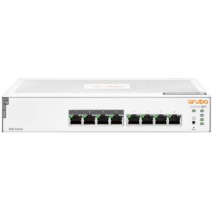 Aruba Instant On 1830 8G 4p Class4 PoE 65W Gere L2 Gigabit Ethernet (10/100/1000) Connexion Ethernet, supportant l'alimentation via ce port (PoE) 1U