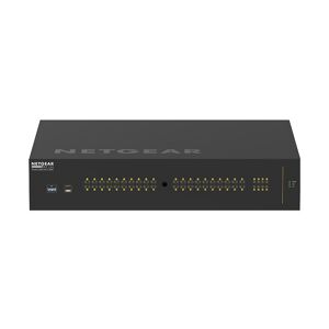 Netgear M4250-40G8XF-PoE++ Gere L2/L3 Gigabit Ethernet (10/100/1000) Connexion Ethernet, supportant l'alimentation via ce port (PoE) 2U Noir