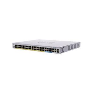 Cisco Systems CBS350 Géré L3 Gigabit Ethernet (10/100/1000) Connexion Ethernet, supportant l'alimentation via ce port (PoE) 1U Noir, Gris
